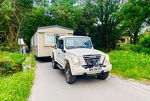 intérieur du mobil home